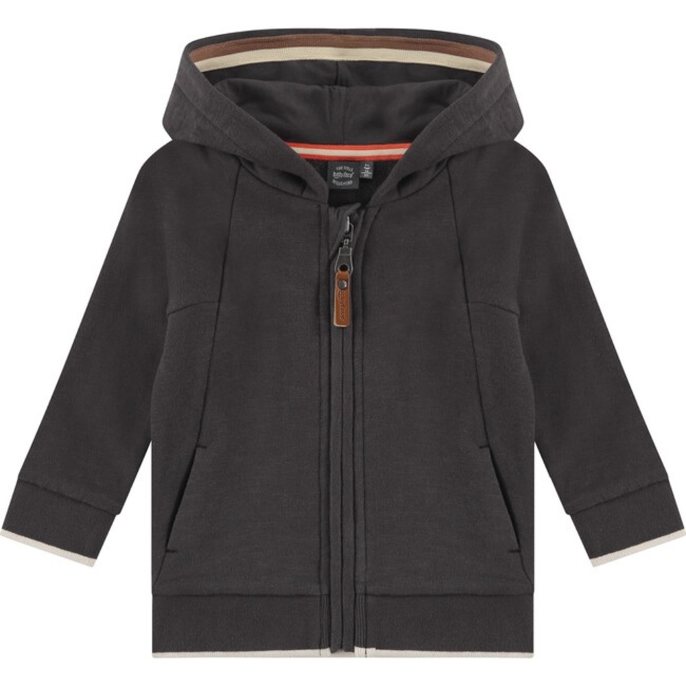 BABYFACE 2-Pocket Hoodie Jacket with Sweatpants, Antra— Size 6 jacket, 7 pants